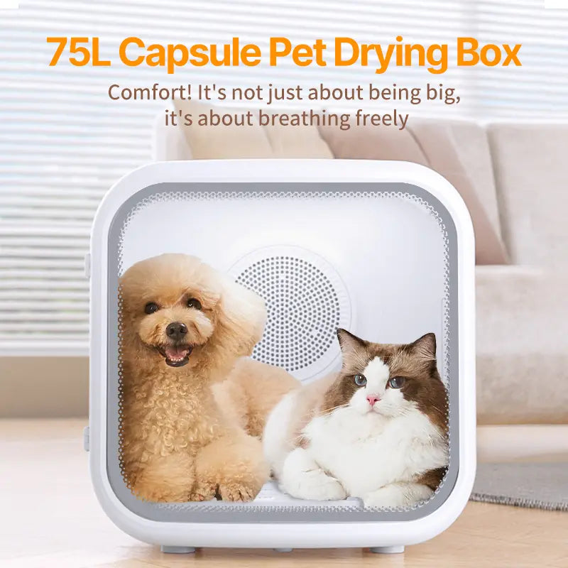 Petsuper Pet Drying Machine 75L Smart Quick Drying with Ozone Sterilization